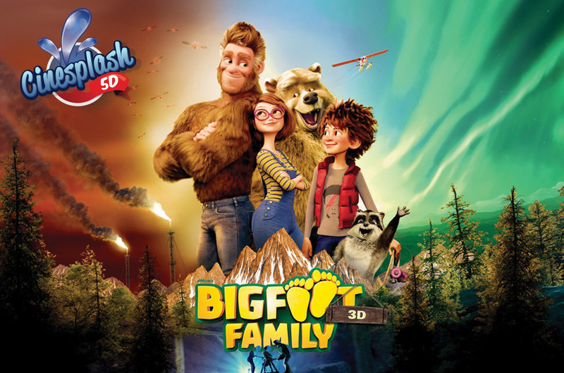 5D Cinesplash Film Bigfoot Family 5D Film